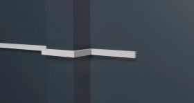 Молдинг Decor-Dizayn DD632 Белая Лепнина Д2000хВ10хТ6 / Декор Дизайн.