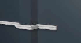 Молдинг Decor-Dizayn DD627 Белая Лепнина Д2000хВ15хТ13 / Декор Дизайн.