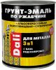 Грунт-Эмаль по Ржавчине 3 в 1 Dali 9л База С Гладкая, Полуглянцевая для Металлических Поверхностей / Дали