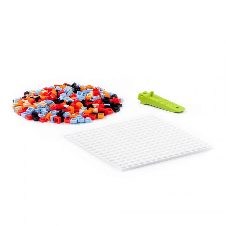 Конструктор "Классик" "Мозаика №1 (жуки)" (350 элементов) (в пакете)