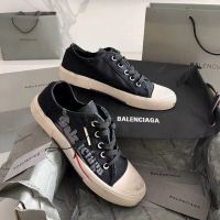 Текстильные кеды Balenciaga PARIS бежевые