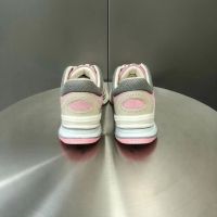 Кроссовки GUCCI RUN SNEAKER PREMIUM розовые