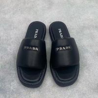 Шлепанцы PRADA PREMIUM черные