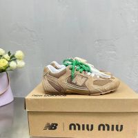 Кроссовки NEW BALANCE 530 х MIU MIU PREMIUM коричневые