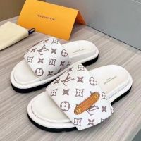 Шлепанцы LOUIS VUITTON PREMIUM белые