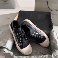 Текстильные кеды Balenciaga PARIS бежевые