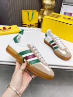 Кроссовки Adidas Gucci Gazellle белые