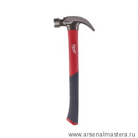 Молоток с рукояткой из стекловолокна Fiberglass Curved Claw Hammer 20 унций / 570 г Milwaukee 4932478658