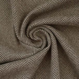 Трикотажный драп - Ёлочка, цв. Светло-коричневый, 50х37 см