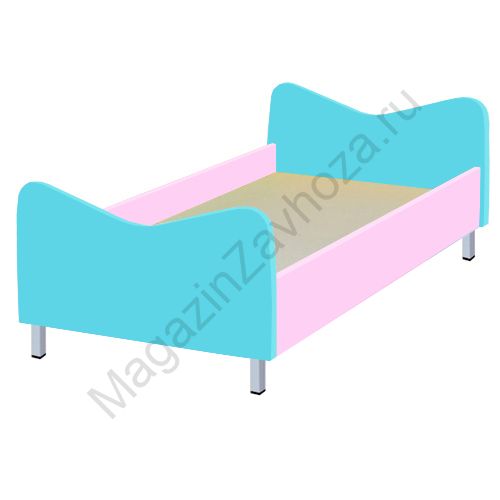 КРОВАТЬ ДЕТСКАЯ 39 (МДФ) НА МЕТАЛЛИЧЕСКИХ НОЖКАХ