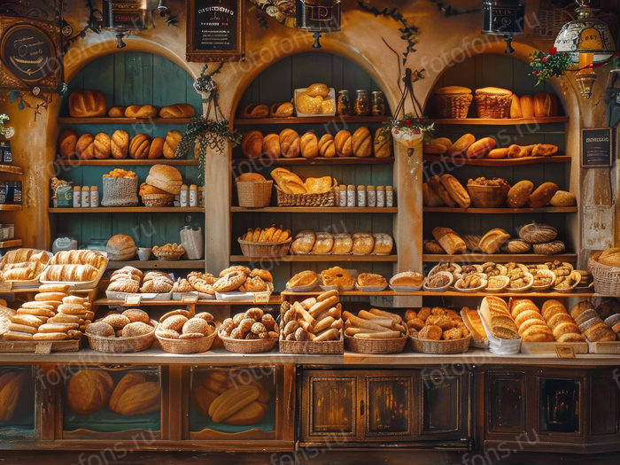 Фон стена "Bread"
