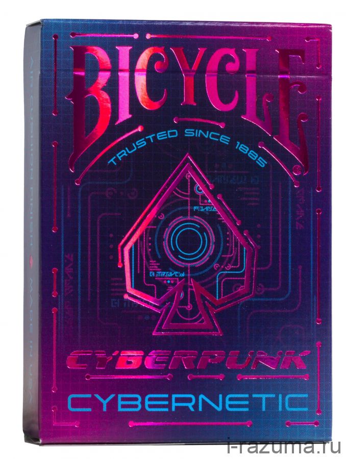 Карты для покера Bicycle Cyberpunk Cybernetic