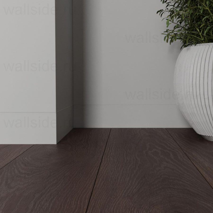 Скрытый плинтус LWD 80 мм анодированный