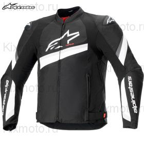 Мотокуртка Alpinestars GP Plus R V4, Черно-белая