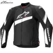 Мотокуртка Alpinestars GP Plus R V4, Черно-белая