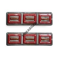 Задние led фонари FS-3046 с бегающим поворотом