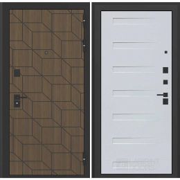 Дверь Входная Бункер BN-03 14 Дуб кантри горизонт