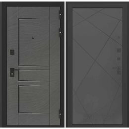 Дверь Входная Бункер BN-04 24 Графит софт