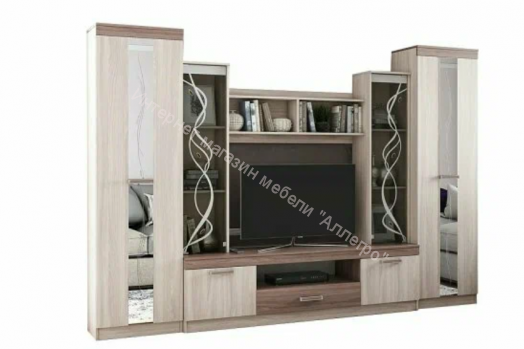 Гостиная «Атлантида 2Б» Шимо светлый – Шимо тёмный