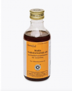 MAHA NARAYANATAILAM, Kottakkal 200 ml , артроз, ревматизм, подагра, варикозное расширение вен, паралич, мигрени