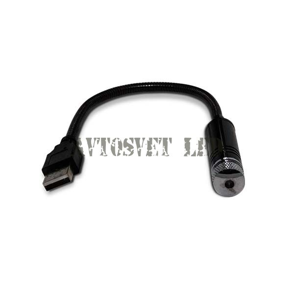 Подсветка салона автомобиля светодиодная AS-5-RED красное звездное небо