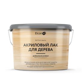 Акриловый Лак для Дерева Elcon  2.5л  Бесцветный / Элкон.
