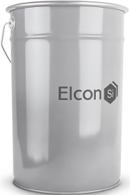 Эмаль Термостойкая Elcon КО-868 400°С 25кг Белый для Антикоррозионной Защиты Конструкций из Черных Металлов / Элкон.