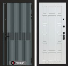 Дверь входная Лабиринт ISSIDA 12 Белое дерево