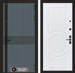 Дверь входная Лабиринт ISSIDA 23 Белый софт