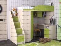 Кровать-чердак Квартет