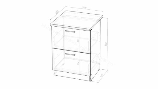 Кухонный гарнитур Лиора экстра 3000 мм