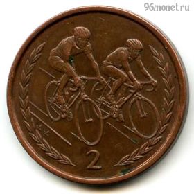Остров Мэн 2 пенса 1996