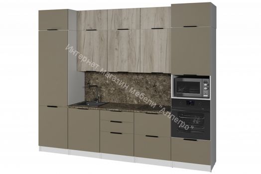 Кухонный гарнитур Альба экстра 3000 мм