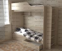 Кровать двухъярусная Дуэт