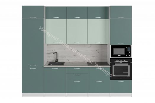 Кухонный гарнитур Асая экстра 3000 мм