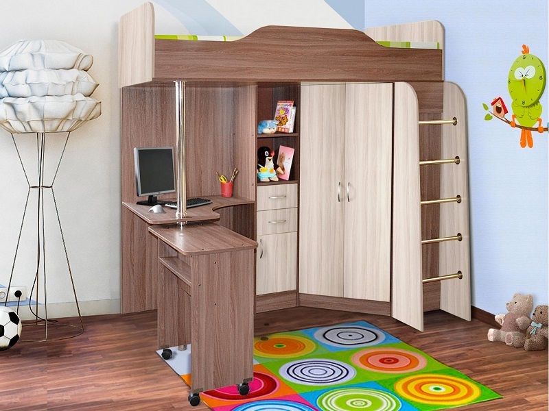 Кровать-чердак Бриз 1