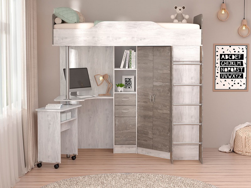 Кровать-чердак Бриз 1