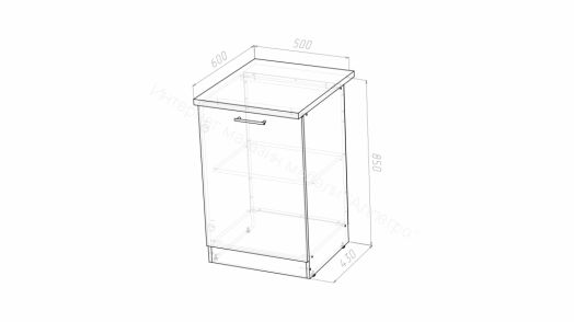 Кухонный гарнитур Терция стандарт 1600 мм
