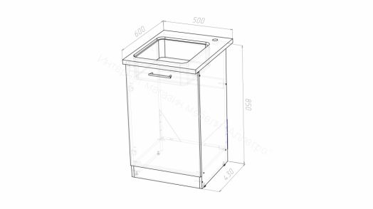 Кухонный гарнитур Терция стандарт 1600 мм