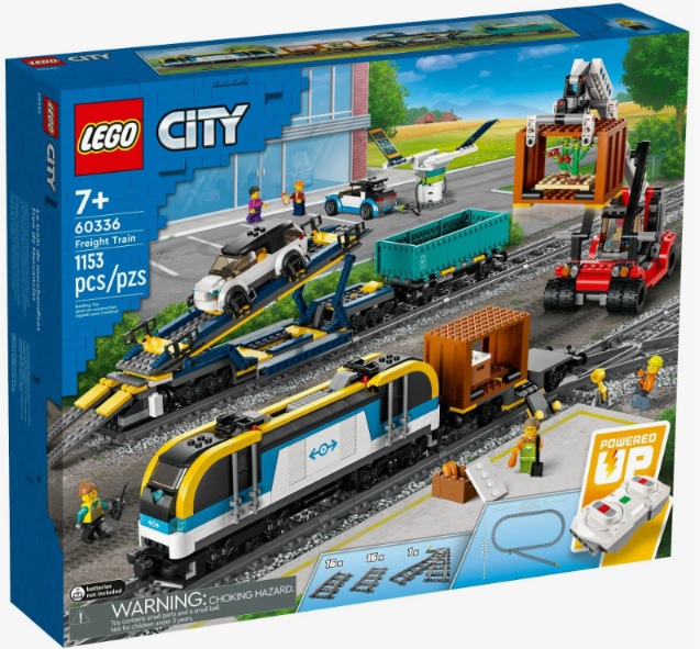 Конструктор Lego City - товарный поезд 60336