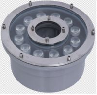 Светодиодный светильник подводный D180 12W 24V IP68 на светодиодах OSRAM