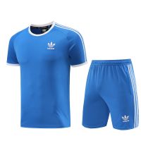 Тренировочный комплект Adidas(голубой) 24/25