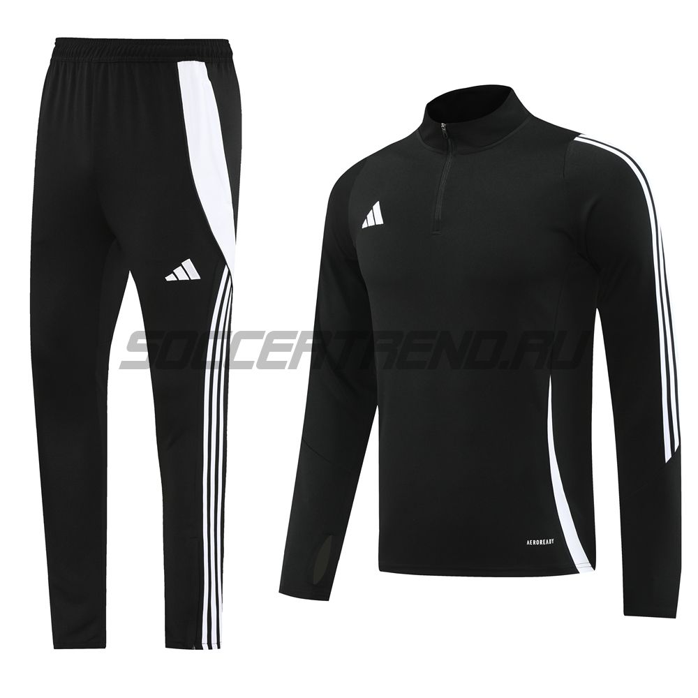 Тренировочный костюм Adidas(чёрный) 24/25