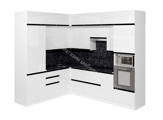 Кухонный гарнитур Лотос гранд прайм 2100х2700 мм