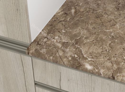 Кухонный гарнитур Антика гранд прайм 2100х2700 мм