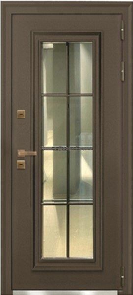 ТЕРМО СТРАЖ 3К МИЛТОН НОРД Милтон бьянко дверь  уличная со стеклопакетом