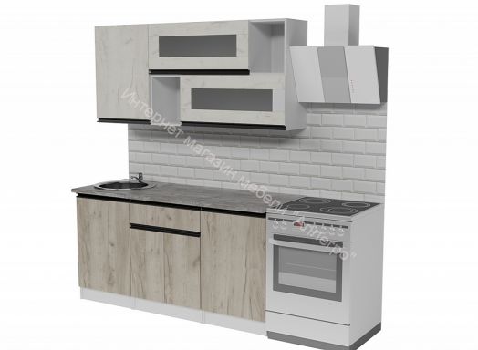 Кухонный гарнитур Паола стандарт 1600 мм