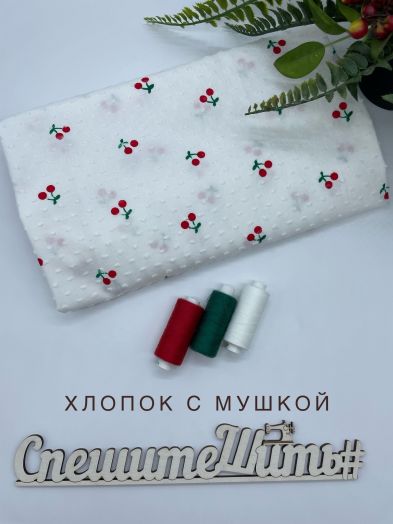 Хлопок мушки вишенки