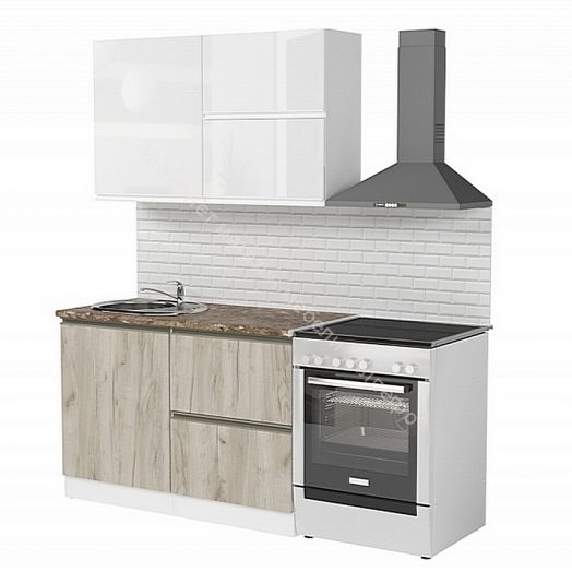 Кухонный гарнитур Антика лайт 1200 мм