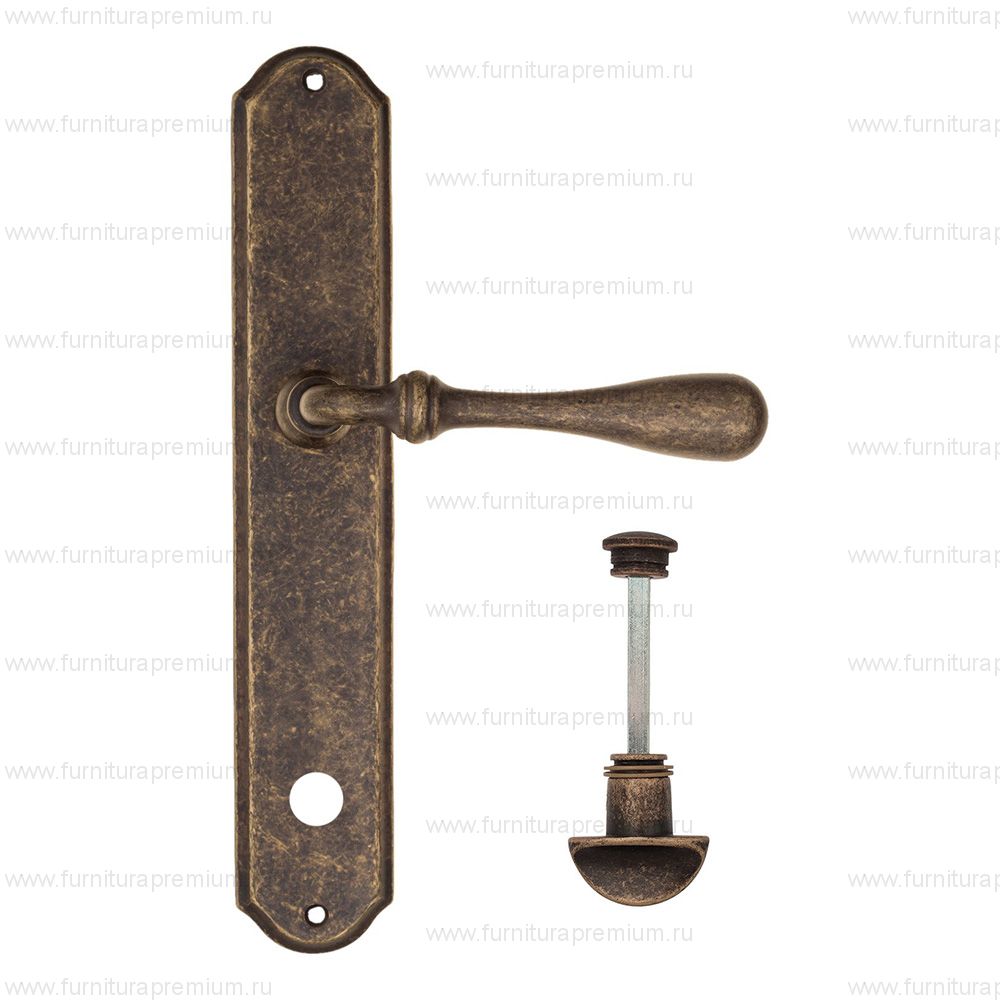 Ручка на планке Fratelli Cattini Retro WC-2 PL02